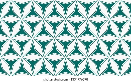 Vector illustration blue geometric abstract background
