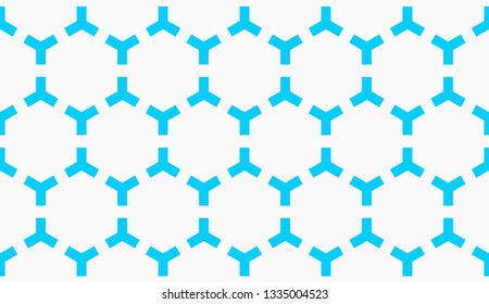 Vector illustration blue geometric abstract background