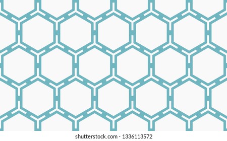Vector illustration blue geometric abstract background