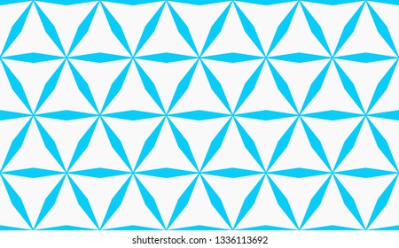 Vector illustration blue geometric abstract background