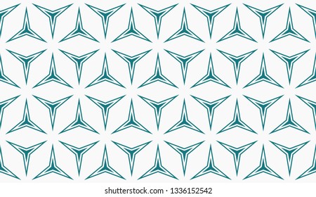 Vector illustration blue geometric abstract background