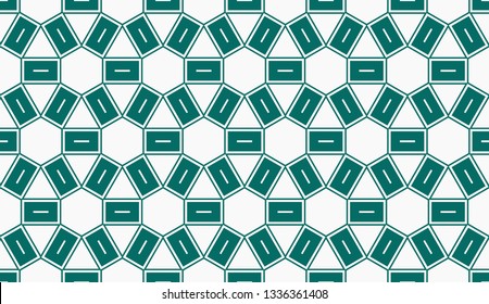 Vector illustration blue geometric abstract background