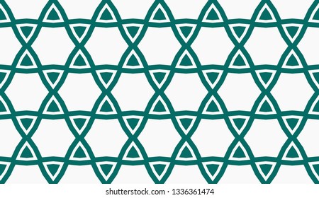 Vector illustration blue geometric abstract background