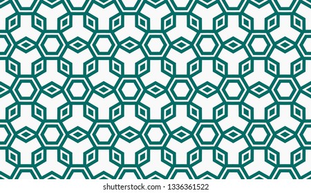 Vector illustration blue geometric abstract background
