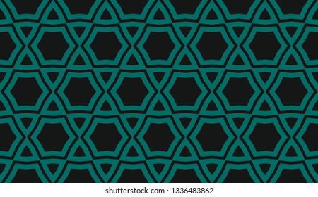 Vector illustration blue geometric abstract background