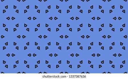 Vector illustration blue geometric abstract background
