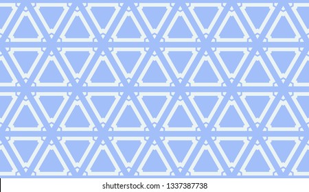 Vector illustration blue geometric abstract background