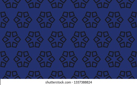 Vector illustration blue geometric abstract background