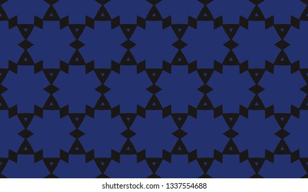 Vector illustration blue geometric abstract background