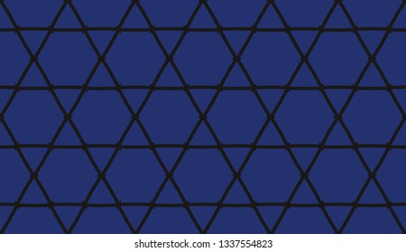 Vector illustration blue geometric abstract background