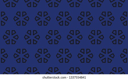 Vector illustration blue geometric abstract background