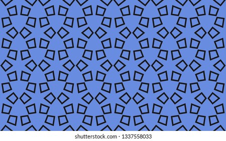 Vector illustration blue geometric abstract background