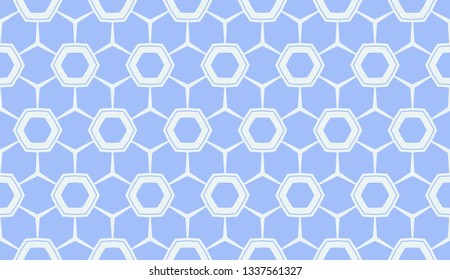 Vector illustration blue geometric abstract background