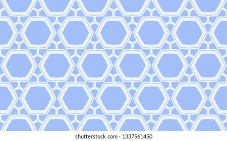 Vector illustration blue geometric abstract background