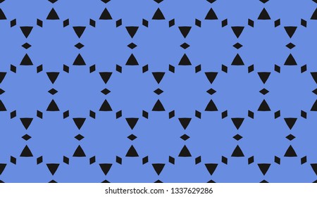Vector illustration blue geometric abstract background