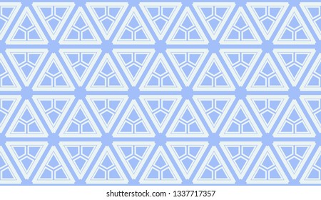Vector illustration blue geometric abstract background