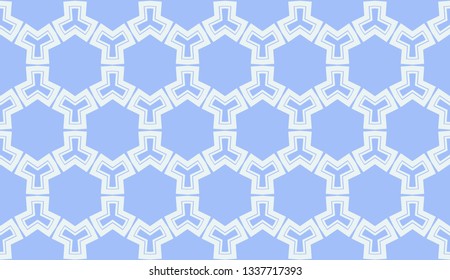 Vector illustration blue geometric abstract background