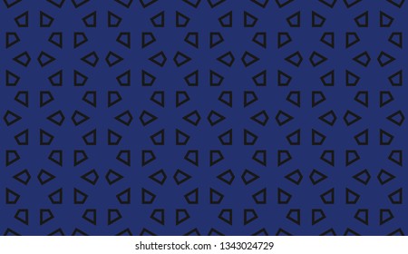 Vector illustration blue geometric abstract background