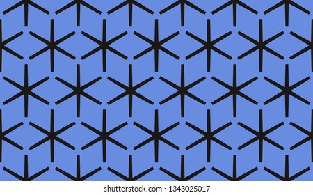 Vector illustration blue geometric abstract background
