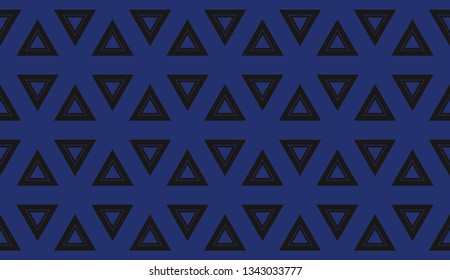 Vector illustration blue geometric abstract background