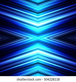 Vector illustration blue glowing background for greeting card, postcard, business card or poster