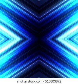 Vector illustration blue glowing background for greeting card, postcard, business card or poster