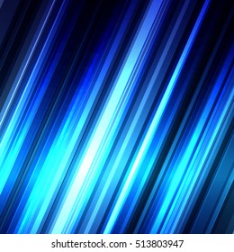 Vector illustration blue glowing background for greeting card, postcard, business card or poster