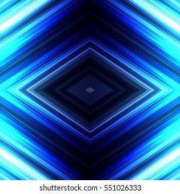 Vector illustration blue glowing background for greeting card, postcard, business card or poster