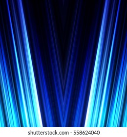 Vector illustration blue glowing background for greeting card, postcard, business card or poster