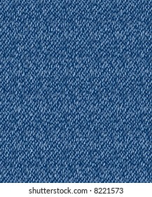 vector illustration - blue jeans seamless pattern