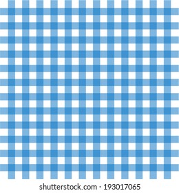 Vector illustration of blue old tablecloth background