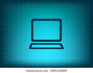 Vektorillustration Blau auf Hintergrund