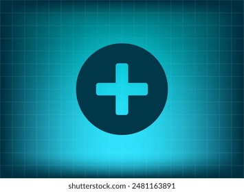 Vector illustration blue on background