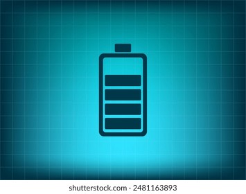 Vector illustration blue on background