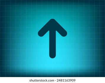 Vektorillustration Blau auf Hintergrund
