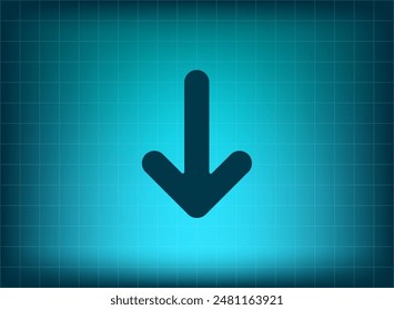 Vector illustration blue on background