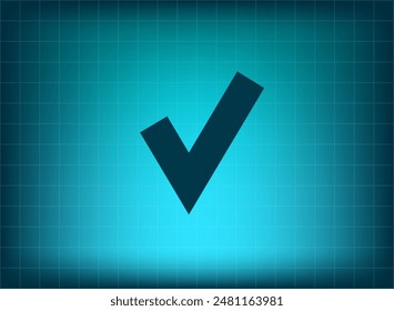 Vector illustration blue on background