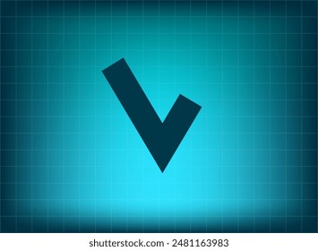 Vector illustration blue on background