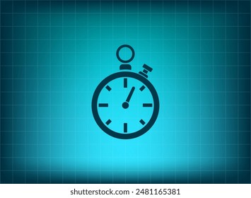 Vector illustration blue on background