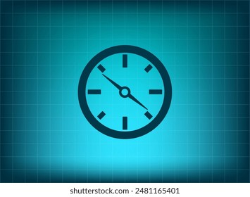 Vector illustration blue on background
