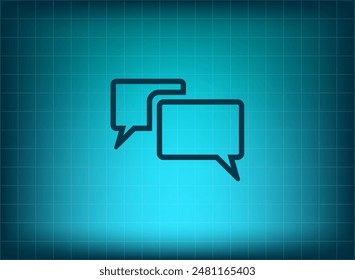 Vektorillustration Blau auf Hintergrund