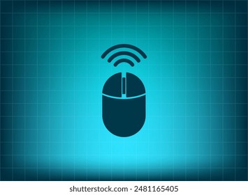 Vector illustration blue on background
