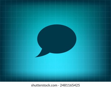 Ilustración vectorial azul en el fondo