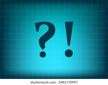 Vector illustration blue on background