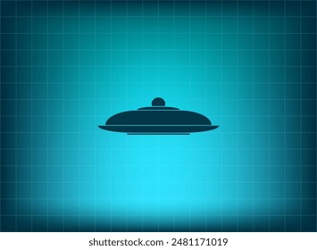 Vector illustration blue on background