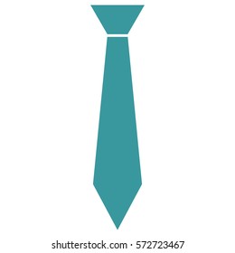 Vector Illustration of Blue Tie Icon
