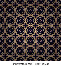 Vector illustration. Blue, white and green abstract background painted geometry shine and layer element seamless pattern.