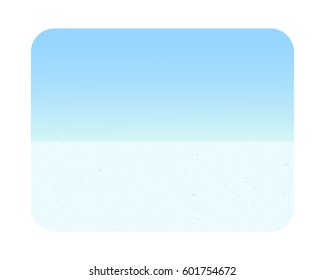  Vector illustration: blue winter background.