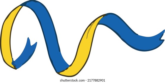 Vector illustration of blue-yellow template, the colors of the national flag of country Ukraine, independence or patriotism concept, Stop war, and concept of peace in Ukraine