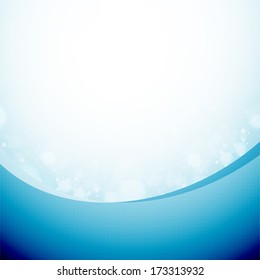 Vector illustration of bluish blue abstract background.